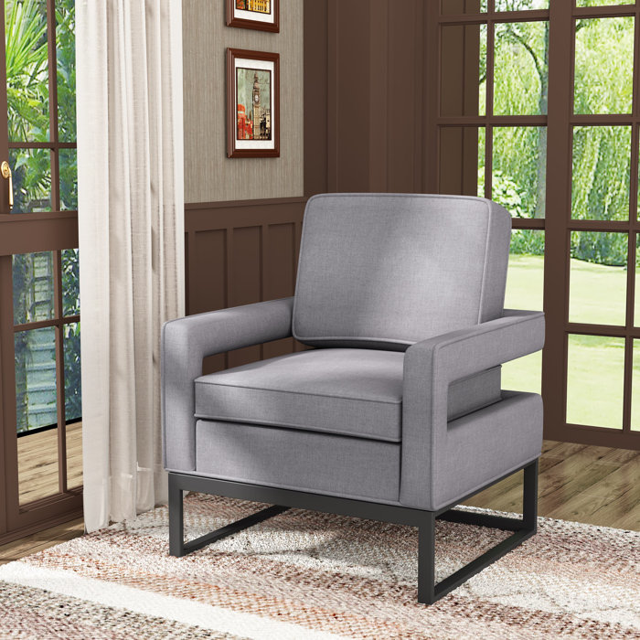Latitude Run® Siyeh 66.04Cm Wide Polyester Armchair & Reviews Wayfair